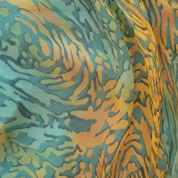 VINTAGE MUSANI COUTURE SILK SHIRT AND TOP SET - Picture 5 of 16